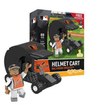 Baltimore Orioles MLB Helmet Cart by Oyo Sports with Minifigure O's Baltimore Orioles MLB Helmet Cart by Oyo Sports with Minifigure O's Oyo Sports 