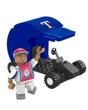 Texas Rangers MLB Helmet Cart by Oyo Sports with Minifigure Texas Rangers MLB Helmet Cart by Oyo Sports with Minifigure Marvelous Marvin Murphy's 