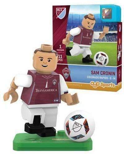 Sam Cronin Colorado Rapids MLS Minifigure Oyo Sports NIB Major League Soccer Sam Cronin Colorado Rapids Generation 2 Series 2 MLS Player mini figure by Oyo Sports Oyo Sports 