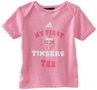 Portland Timbers My First Timbers pink t-shirt NWT MLS new with tags soccer Portland Timbers My First Timbers pink MLS t-shirt by Adidas Adidas 