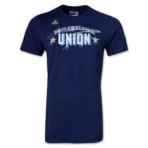 Philadelphia Union woodmark t-shirt NWT MLS Zolos The U Soccer new with tags Philadephia Union woodmark MLS t-shirt by Adidas Adidas 