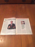 Newsweek Magazine Pat Buchanan Bully Boy January 27 1992 Black Head Coaches NFL Magazine Newsweek 