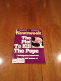 Newsweek Magazine The Plot To Kill The Pope January 3 1983 Eddie Murphy Magazines Newsweek 