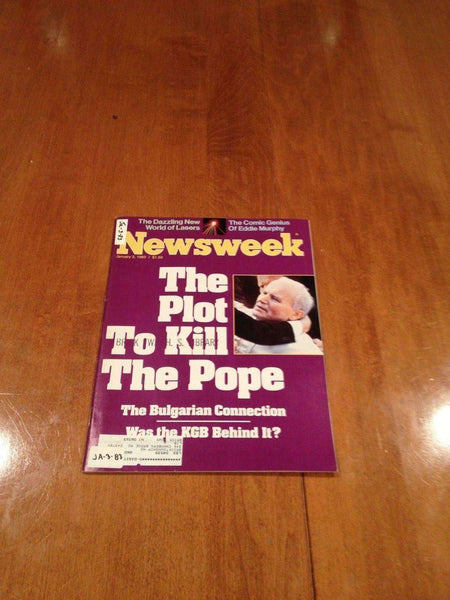 Newsweek Magazine The Plot To Kill The Pope January 3 1983 Eddie Murphy Magazines Newsweek 