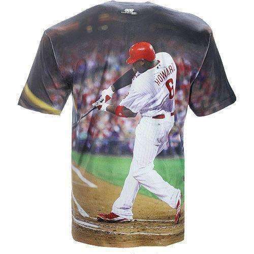 Ryan Howard Philadelphia Phillies Hi-Def T-Shirt Nwt Three60 Gear MLB Phils