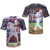 Ryan Howard Philadelphia Phillies hi-def t-shirt NWT Three60 Gear MLB Phils Ryan Howard Philadelphia Phillies Hi-Def Photo T-Shirt by Three60 Gear Three60 Gear 