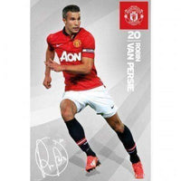 Manchester United Robin Van Persie Poster RVP new EPL MAN U Red Devils Premier Robin Van Persie Manchester United poster by GB Eye GB Eye 