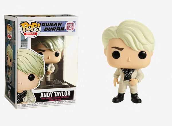 Duran Duran Andy Taylor Pop! Rocks Vinyl Figure by Funko 127 Funko 