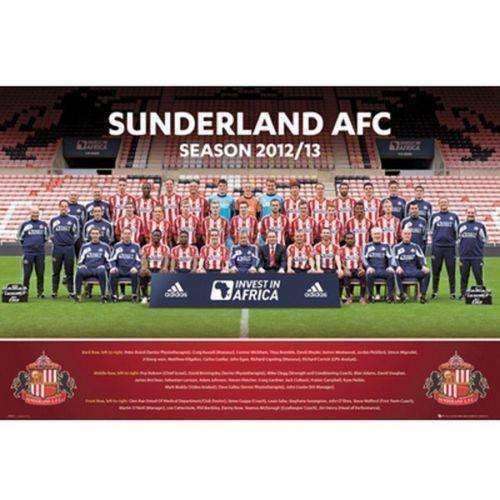 Sunderland AFC 2012-2013 Team Squad Poster new EPL Black Cats English Premier Sunderland AFC 2012-2013 Squad poster by GB Eye GB Eye 