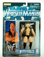 Stone Cold Steve Austin WWF Wrestlemania 1998 Wrestling action figure Jakks NIB WWF Wrestlemania Stone Cold Steve Austin action figure Jakks Pacific 