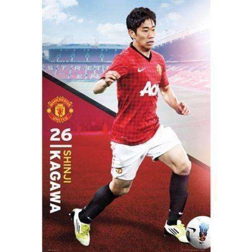 Manchester United Shinji Kagawa Player Poster new EPL MAN U Red Devils Japan Shinji Kagawa Manchester United poster by GB Eye GB Eye 