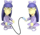 The Simpsons Sherri & Terri Action Figure Playmates Toys NIB Voice Activation The Simpsons Sherri & Terri World of Springfield Interactive Figure by Playmates Playmates Toys 