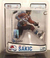 Joe Sakic Colorado Avalanches NHL McFarlane Variant Action Figure NIB NHL 18 Joe Sakic Colorodo Avalanche Jersey Variant NHL 18 action figure McFarlane Toys 
