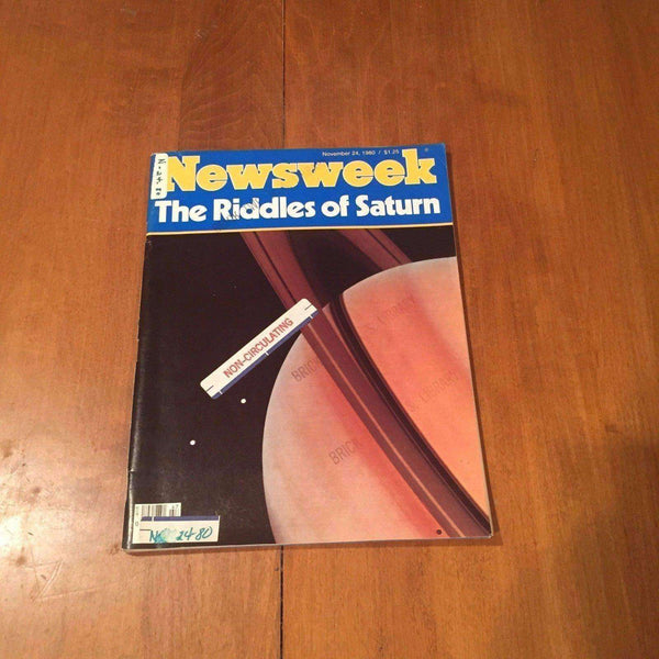 Newsweek Magazine The Riddles of Saturn November 24 1980 Magazines Newsweek 