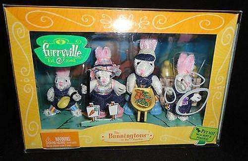 Furryville The Bunningtons in the Garden by Mattel New in Box Furryville The Bunninngtons in the Garden Mattel 