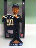 Manti Teo San Diego Chargers Draft Day NFL Bobblehead NIB Forever Collectibles Manti Te'o San Diego Chargers 2013 Draft Day Bobblehead by Forever Collectibles Forever Collectibles 