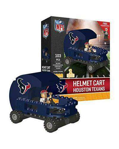 football helmet caet Houston Texans NFL Helmet Cart with Minifigure by Oyo Sports – Marvelous Marvin Murphy's