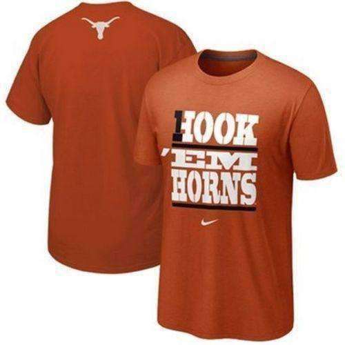 Texas Longhorns Hook Em Horns Nike t-shirt NWT NCAA new with tags Big 12 UT Texas Longhorns Hook Em Horns t-shirt by Nike Nike 