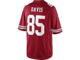 Vernon Davis San Francisco 49ers NFL Nike Jersey NWT Niners new with tags SF Vernon Davis San Francisco replica NFL jersey by Nike Nike 