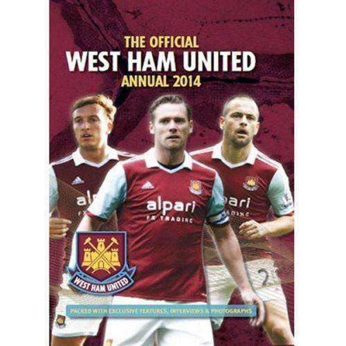 The Official West Ham United Annual Yearbook 2014 new The Hammers EPL WHUFC West Ham United FC 2014 Annual by Grange Grange 