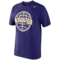 Washington Huskies X-Ray Basketball t-shirt Nike NWT UW DUB U Husky NCAA Washing Huskies Basketball t-shirt Nike 