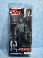 Hartigan Sin City Black and White Action Figure NIB NECA Bruce Willis Sin City Black And White Hartigan with Revolver & Lead Pipe Action Figure by NECA NECA 