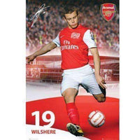 Arsenal FC Gunners Jack Wilshere poster Gunners English Premier League new EPL Jack Wilshere Arsenal FC poster by GB Eye GB Eye 