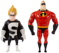 The Incredibles Nemesis Pack Mr Incredible & Syndrome Action Figure Set Mattel The Incredibles Nemesis Pack Mr Incredible & Syndrome Action Figure Set Mattel Mattel 