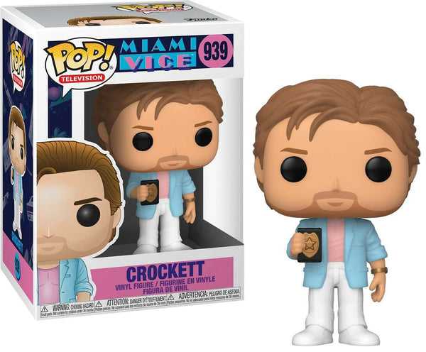 Miami Vice Crockett Pop! Television Vinyl Figure by FUNKO 939 Funko 