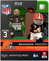 Brandon Weeden Cleveland Browns NFL Mini Figure by Oyo Sports G1LE Brandon Weeden Cleveland Browns NFL Mini Figure by Oyo Sports G1LE Oyo Sports 