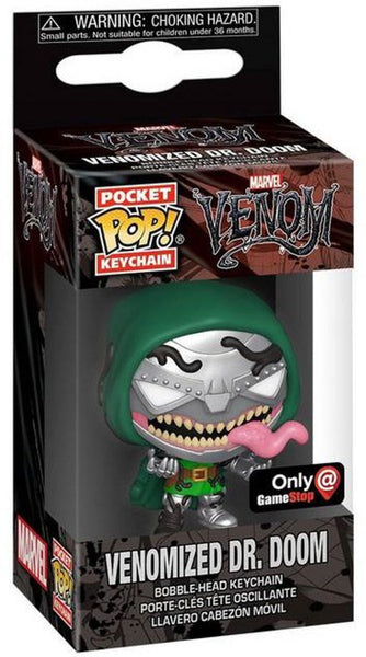 Venomized Dr. Doom Marvel Venom Pocket Pop! Keychain Vinyl Figure by Funko Pocket Pop! Keychain FUNKO 