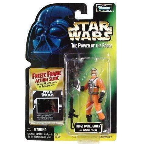 Star Wars Biggs Darklighter The Power of the Force action figure NIP NIB Star Wars Biggs Darklighter with Blaster Pistol Action Figure Kenner 