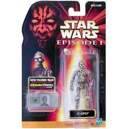 Star Wars Episode 1 C-3PO action figure New in Box New in Package Hasbro Star Wars Episode 1 C-3PO Action Figure Hasbro 