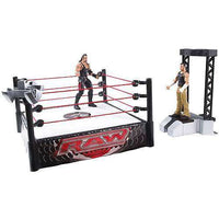 WWE Flex Force Launchin Entrance Raw Ring New in Box 2010 NIB Wrestling 2010 WWE Flex Force Launchin' Entrance Raw Wrestling Ring by Mattel Mattel 