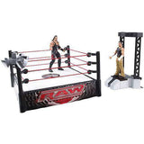 WWE Flex Force Launchin Entrance Raw Ring New in Box 2010 NIB Wrestling 2010 WWE Flex Force Launchin' Entrance Raw Wrestling Ring by Mattel Mattel 