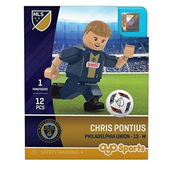 Chris Pontius Philadelphia Union MLS Oyo Sports Minifigure NIB Major League Soccer Chris Pontius Philadelphia Union MLS Minifigure by Oyo Sports Oyo Sports 