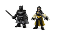 Black Bat & Ninja Batman Imaginext DC Super Friends Figures Fisher-Price Black Bat & Ninja Batman Imaginext DC Super Friends Figures Fisher-Price Fisher-Price 