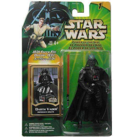 Star Wars Darth Vader Emperor's Wrath The Power of the Jedi action figure NIB Star Wars The Power of the Jedi Darth Vader Emperor's Wrath action figure by Hasbro Hasbro 