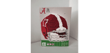 Alabama Crimson Tide BRXLZ Football Helmet by FOCO 1205 Pieces BRXLZ Football Helmet Forever Collectibles 