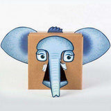 Kat & Duke Savanna Elephants NIB Wild Animal Kingdom Series NIP Mask Kat & Duke Wild Animal Kingdom Savanna Elephants Kat & Duke 