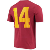 USC Trojans Football number t-shirt by Nike USC Trojans Football number t-shirt by Nike Nike 