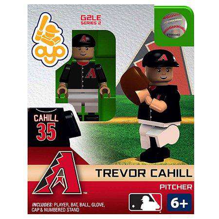 Trevor Cahill Arizona Diamondbacks MLB Mini Figure by Oyo Sports D'Backs G2LE Trevor Cahill Arizona Diamondbacks MLB Mini Figure by Oyo Sports D'Backs G2LE Oyo Sports 