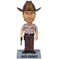 The Walking Dead Rick Grimes Wacky Wobbler Bobblehead BY FUNKO NIB AMC The Walking Dead Mini Wacky Wobbler Bobblehead by FUNKO FUNKO 
