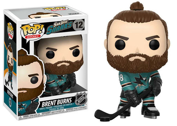 Brent Burns San Jose Sharks NHL Pop! Vinyl Figure by Funko 12 Brent Burns San Jose Sharks NHL Pop! Vinyl Figure by Funko 12 FUNKO 