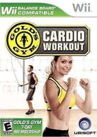 Gold's Gym Cardio Workout Nintendo Wii Game NIB Ubisoft NIP Gold's Gym Cardio Workout Wii Video Game Ubisoft 