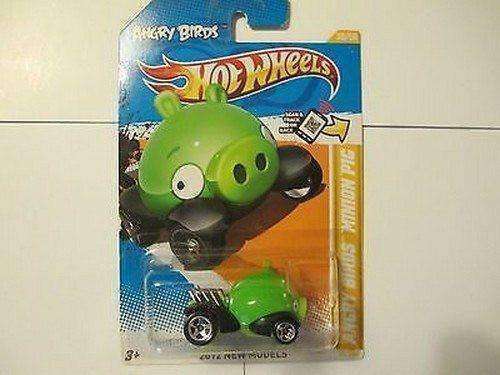 Hot Wheels Angry Birds Minion Pig Car New in Package NIB 2012 New Models 35/247 2012 Hot Wheels New Models Angry Birds Minion Pig Car by Mattel Hot Wheels 