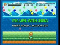 Funny World & Balloon Boy Sega Genesis Video Game by REALTEC 1993 NIB NIP Funny World & Balloon Boy Sega Genesis Video Game REALTEC 
