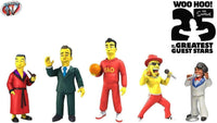 The Simpsons Collectible Mini Figures Box Set 25 Greatest Guest Stars Series 1 Action Figure 2014 The Simpson Collectible Mini Figures Box Set 25 of the Greatest Guest Stars Series 1 Collectible Action Figure by NECA NECA 