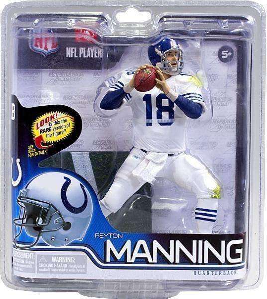 Peyton Manning Indianapolis Colts McFarlane Action Figure NIB NFL Series 30 Peyton Manning Indianapolis Colts McFarlane action figure McFarlane Toys 