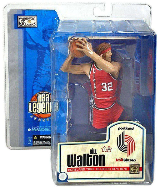 Bill Walton Portland Trailblazers McFarlane Figure NBA Legends Bill Walton Portland Trailblazers McFarlane Figure NBA Legends McFarlane Toys 